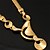 abordables Vip Deal-partido bisutería caja de regalo de las mujeres fijó 18k chapado en oro regalo de joyas de cristal para las mujeres de alta calidad