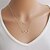 cheap Necklaces-Women&#039;s Pendant Necklace Layered Necklace Lariat Floating Mother Daughter Infinity Ladies Fashion European Double-layer Alloy Silver Gold Necklace Jewelry 1pc For Special Occasion Birthday Gift