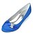 baratos Sapatos de Noiva-Mulheres Sapatos Cetim Primavera / Verão / Outono Salto Sabrina Prateado / Azul / Púrpura / Casamento / Festas &amp; Noite
