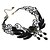 cheap Necklaces-Women&#039;s Onyx Choker Necklace Pendant Necklace Bib Drop Flower Ladies Gothic Elegant Vintage Lace Alloy Black Necklace Jewelry For Party Wedding Daily Cosplay Costumes