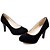 cheap Women&#039;s Heels-Women&#039;s Spring Summer Fall Leatherette Office &amp; Career Dress Stiletto Heel Black