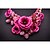 cheap Necklaces-Eternity Women&#039;s Crystal Gem Flower Pattern Necklace