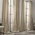 cheap Curtains Drapes-Two Panels Curtain Modern , Solid Living Room Linen / Cotton Blend Material Curtains Drapes Home Decoration For Window