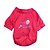 billiga Hundkläder-Katt Hund T-shirt Frukt Hundkläder Andningsfunktion Ros Kostym Cotton XS S M L