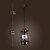 abordables Suspension-18 cm (7 inch) Style mini Lampe suspendue Verre Lanterne Bronze Rustique / Lanterne 110-120V / 220-240V