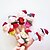 Недорогие Рождественские игрушки-6 pcs Пальцевые куклы Оригинальные текстильный Imaginative Play, чулки, отличные подарки на день рождения Девочки Детские Взрослые