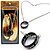 cheap Movie &amp; TV Theme Costumes-The Lord of the Rings Men&#039;s Movie Cosplay Golden / White More Accessories Necklace Stainless Steel