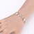 cheap Bracelets-Women&#039;s Clear Ladies Chain Alloy Bracelet Jewelry Gold / Silver For Wedding Party Special Occasion Anniversary Birthday Engagement