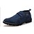 cheap Men&#039;s Oxfords-Men&#039;s Leather Spring / Summer / Fall Comfort Flat Heel Lace-up Black / Blue / Green