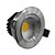 Недорогие Светодиодные встраиваемые светильники-5W Потолочный светильник Утапливаемое крепление 1 COB 500-550 lm Тёплый белый / Холодный белый Регулируемая AC 220-240 V