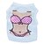 cheap Dog Clothes-Cat Dog Shirt / T-Shirt Puppy Clothes Cartoon Dog Clothes Puppy Clothes Dog Outfits White Costume for Girl and Boy Dog Terylene XS S M L