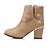 cheap Women&#039;s Boots-Women&#039;s Shoes Leatherette Spring Winter Chunky Heel Booties/Ankle Boots With For Dress Black Brown Green