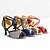 cheap Latin Shoes-Women&#039;s Latin Shoes Leatherette Sandal Buckle Stiletto Heel Non Customizable Dance Shoes Red / Blue / Gold