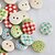 cheap Papercrafts-Coloured Drawing Scrapbook Scraft Sewing DIY Wooden Buttons(10 PCS Random Color)