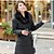ieftine Palton &amp; Trench Damă-Women&#039;s European Fashion Square Sollar  Cotton Warm  Loose Long Coat
