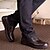 ieftine Oxfords Bărbați-Bărbați Pantofi de piele Piele Primăvară / Vară / Toamnă Confortabili / Tălpi cu Lumini Negru / Maro