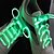 cheap Delete-Long Bright Flash Slow Flash  Waterproof LED Shoelace Green (1-Pair)