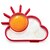 billige Eggeverktøy-nyhet sunnyside Sun Cloud egg ring silikon steke egg omelett sirkel 13,8 x 11 x 2,4 cm