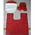 levne Event &amp; Party Supplies-Christmas Home Decoration Santa Claus Toilet Lid Cover with Mat And Water Tank Cover