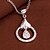 cheap Necklaces-Women&#039;s Sterling Silver Zircon Cubic Zirconia Silver Choker Necklace Pendant Necklace Pendant - White Necklace For Christmas Gifts