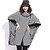 abordables Manteaux &amp; Trenchs Femme-Les cape de pluviers de qlzw®women manteau à manches en laine