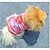 preiswerte Hundekleidung-Katze Hund T-shirt Streifen Herz Modisch Hundekleidung Welpenkleidung Hunde-Outfits Purpur Rosa Kostüm für Mädchen und Jungen Hund Baumwolle XS S M L