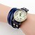 cheap Bracelet Watches-Women&#039;s Bracelet Watch Wrap Bracelet Watch Analog Quartz Ladies Casual Watch / Quilted PU Leather