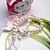 abordables Bracelets en perles-BRI.R® Fashion  S925 Silver Clasp 8-9mm Natural Round Pearl with White Crystal  Bracelet - 7&#039;&#039; with 0.7&#039;&#039; Thail Chain