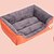 billiga Hundsängar och täcken-nya godis färg vintage fyrkantiga hundar boet varm säng för husdjur m 58 * 45 * 14