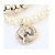 billige Religiøse smykker-Vedhend Armband stables damer Fritid Multi Layer Imitert Perle Armbånd Smykker Hvit Til Julegaver