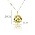 preiswerte Halsketten-Damen Anhängerketten - vergoldet Golden Modische Halsketten Für Hochzeit, Party, Alltag