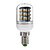 economico Lampadine-LED a pannocchia 180 lm E14 T 48 Perline LED SMD 3528 Decorativo Bianco caldo 220-240 V / RoHs