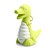 voordelige Oplichtend speelgoed-Sleutelhanger Speeltjes Sleutelhanger LED-verlichting Geluid Dinosaurus Muovi ABS LED Lichtgevend Verlicht Modieus Schattig Stuks