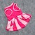 economico Vestiti per cani-Gatto Cane Vestiti Cosplay Matrimonio Abbigliamento per cani Rosa Costume Cotone XS S M L