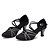 olcso Báli cipők és modern tánccipők-Női Modern cipők / Báli Szatén Magassarkúk Strasszkő / Csat Személyre szabott sarok Személyre szabható Dance Shoes Fekete / Kék