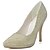 お買い得  ウェディングシューズ-女性用 靴 グリッター 春 夏 スティレットヒール のために 結婚式 パーティー ブラック シルバー ゴールド