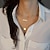 cheap Trendy Jewelry-Chain Necklace Layered Necklace For Women&#039;s Casual Daily Sports Alloy Layered Bar Gold