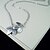 billige Mode Halskæde-Halskædevedhæng Europæisk minimalistisk stil Legering Sølv Halskæder Smykker Til Daglig Afslappet