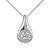 cheap Necklaces-Men&#039;s Women&#039;s Drop Choker Necklace Pendant Necklace Pendant Sterling Silver Gem Rhinestone Choker Necklace Pendant Necklace Pendant ,