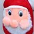 abordables Decoraciones navideñas-1pc Santa Papel de Regalo, Decoraciones de vacaciones 50.0*40.0*3.0