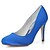 abordables Chaussures de mariée-Femme Satin Printemps / Eté / Automne Talon Aiguille Argenté / Bleu / Violet / Mariage / Soirée &amp; Evénement
