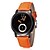 voordelige Luxe horloges-SKONE Heren Polshorloge Kwarts Japanse quartz Leer Band Zwart Orange Bruin Wit Zwart Oranje Koffie Rood