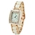 cheap Women&#039;s Watches-C&amp;C Women&#039;s Casual Rhinestone Leather Watch