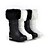 cheap Women&#039;s Shoes-Women&#039;s Shoes Leatherette Spring Fall Winter Platform Mid-Calf Boots For Dress Black White