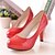 cheap Women&#039;s Heels-Women&#039;s Leatherette Spring / Summer / Fall Stiletto Heel White / Red / Beige / Office &amp; Career / Dress / Dress / 3-4