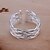 cheap Rings-Ring Women Sterling Silver Sterling Silver Adjustable / 8 Silver