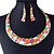 זול סט תכשיטים-בגדי ריקוד נשים סט תכשיטים סגסוגת וינטאג&#039; מסיבה ארופאי עגילים שרשראות תכשיטי תלבושות