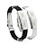 billiga Armband-Dam Kedje &amp; Länk Armband - Rostfritt stål Mode Armband Vit / Svart Till Bröllop Party Årsdag / Förlovning / Gåva / Dagligen