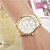 cheap Fashion Watches-Women&#039;s Fashion Watch Gold Watch Analog Quartz Ladies / One Year