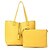 cheap Bag Sets-Women&#039;s Tote Bag Sets PU(Polyurethane) Gray / Yellow / Brown